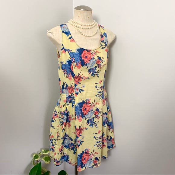 Vintage Repro Floral Cotton Sundress (M/L) - Picture 5 of 8